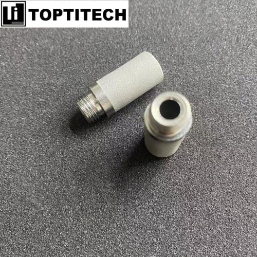 M10*1.0mm Thread Connector SS316L Filter For Hydrogen Gas Filtration factory